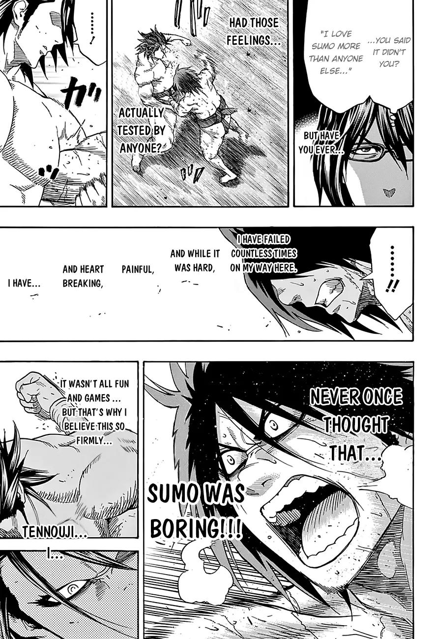 Hinomaru Zumou Chapter 94 page 15 - Chapter 94: Onimaru Kunitsuna Vs Doujikiri Yasutsuna