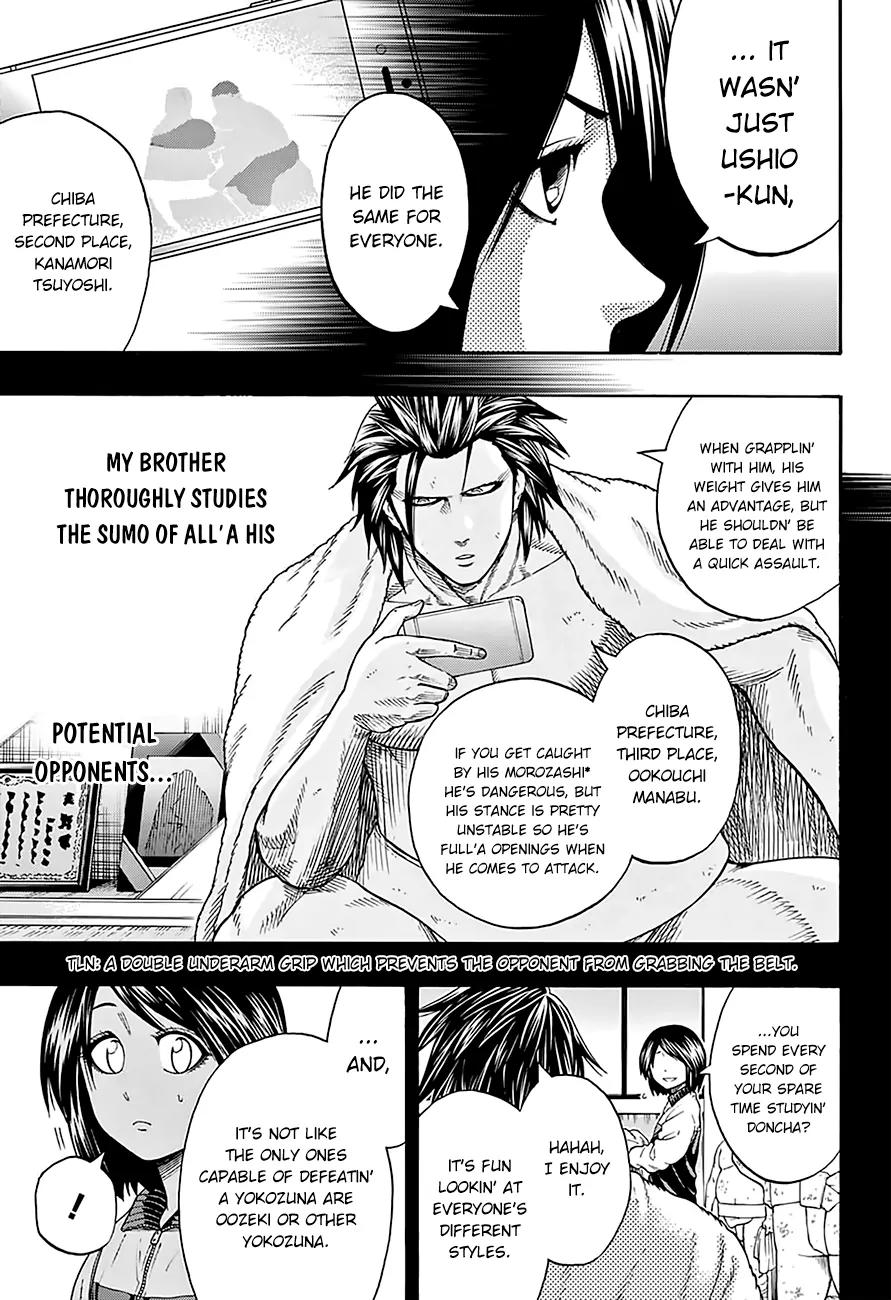 Hinomaru Zumou Chapter 94 page 7 - Chapter 94: Onimaru Kunitsuna Vs Doujikiri Yasutsuna