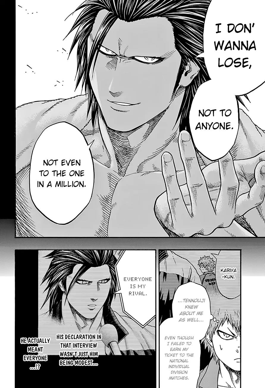 Hinomaru Zumou Chapter 94 page 8 - Chapter 94: Onimaru Kunitsuna Vs Doujikiri Yasutsuna