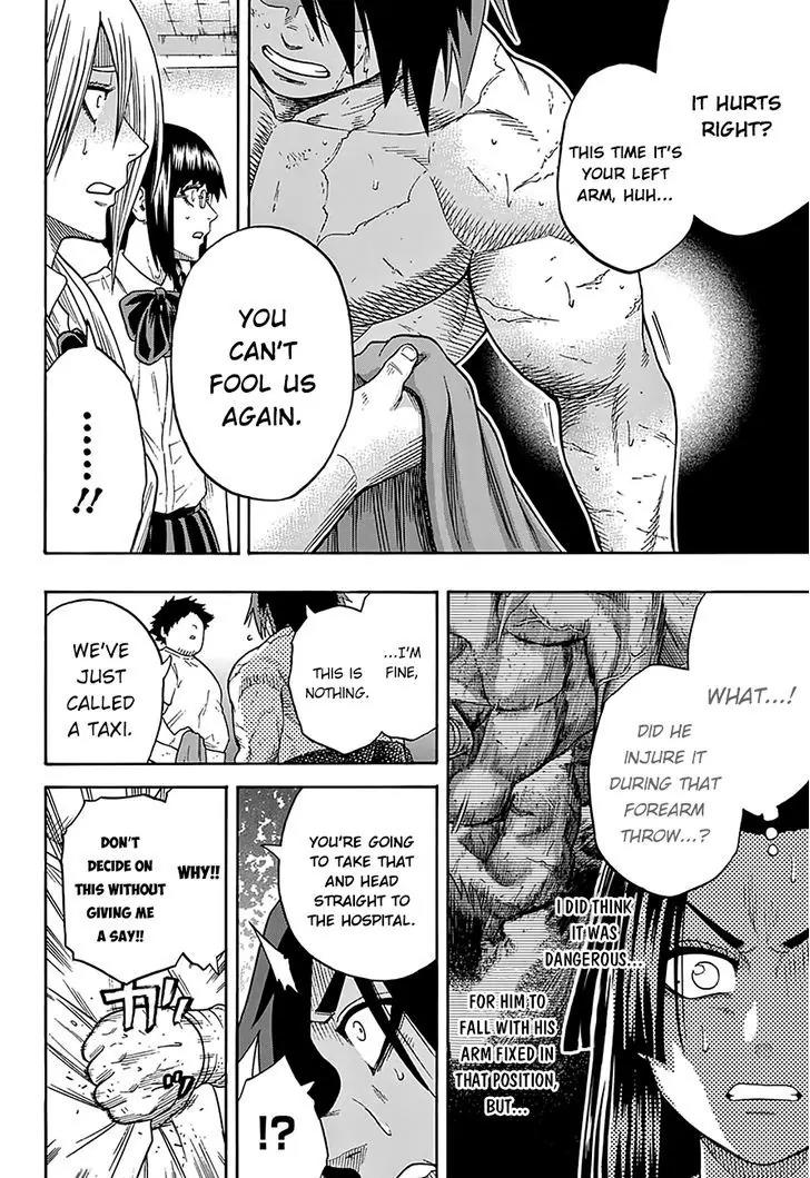 Hinomaru Zumou Chapter 97 page 14 - Chapter 97: Onimaru Kunitsuna Vs Doujikiri Yasutsuna 4