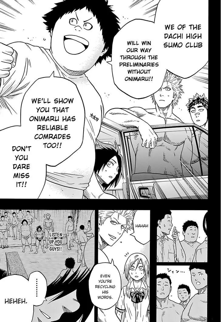 Hinomaru Zumou Chapter 98 page 19 - Chapter 98: A Premonition of Chaos