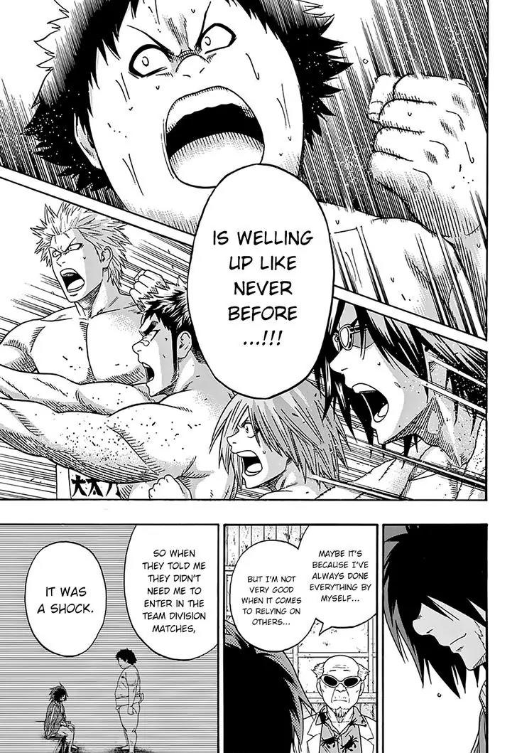 Hinomaru Zumou Chapter 99 page 19 - Chapter 99: To Stand In The Ring Again...