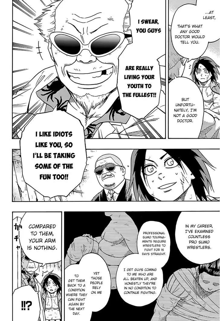 Hinomaru Zumou Chapter 99 page 22 - Chapter 99: To Stand In The Ring Again...
