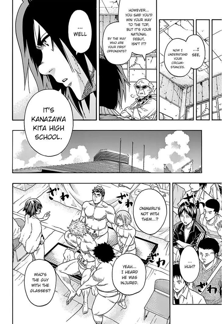 Hinomaru Zumou Chapter 99 page 9 - Chapter 99: To Stand In The Ring Again...