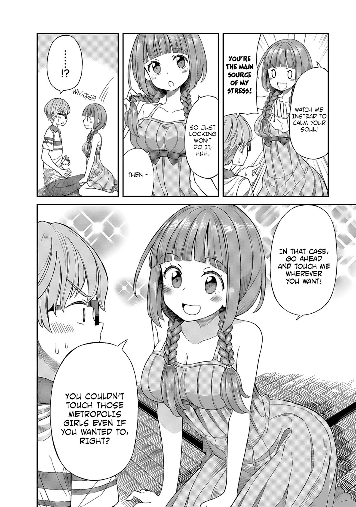 Hinomoto Sanshimai wa Kamatte Hoshii Chapter 1 page 8 - Chapter 1: Young Sacchan's worries