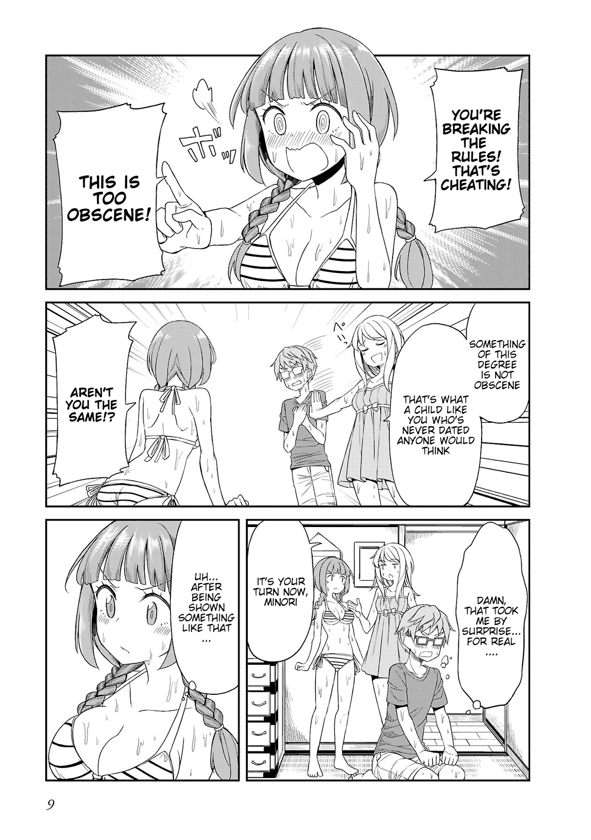 Hinomoto Sanshimai wa Kamatte Hoshii Chapter 10 page 11 - Chapter 10: Afternoon Heat Haze