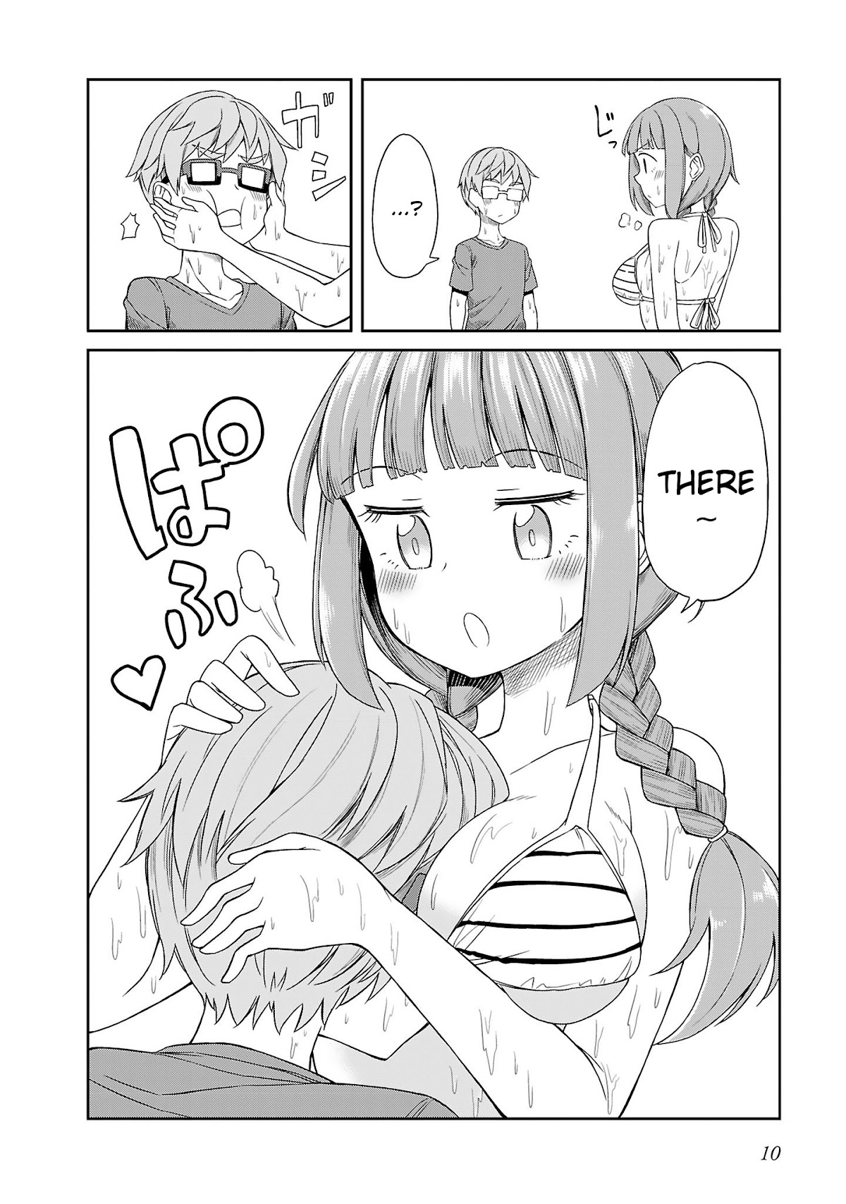 Hinomoto Sanshimai wa Kamatte Hoshii Chapter 10 page 12 - Chapter 10: Afternoon Heat Haze