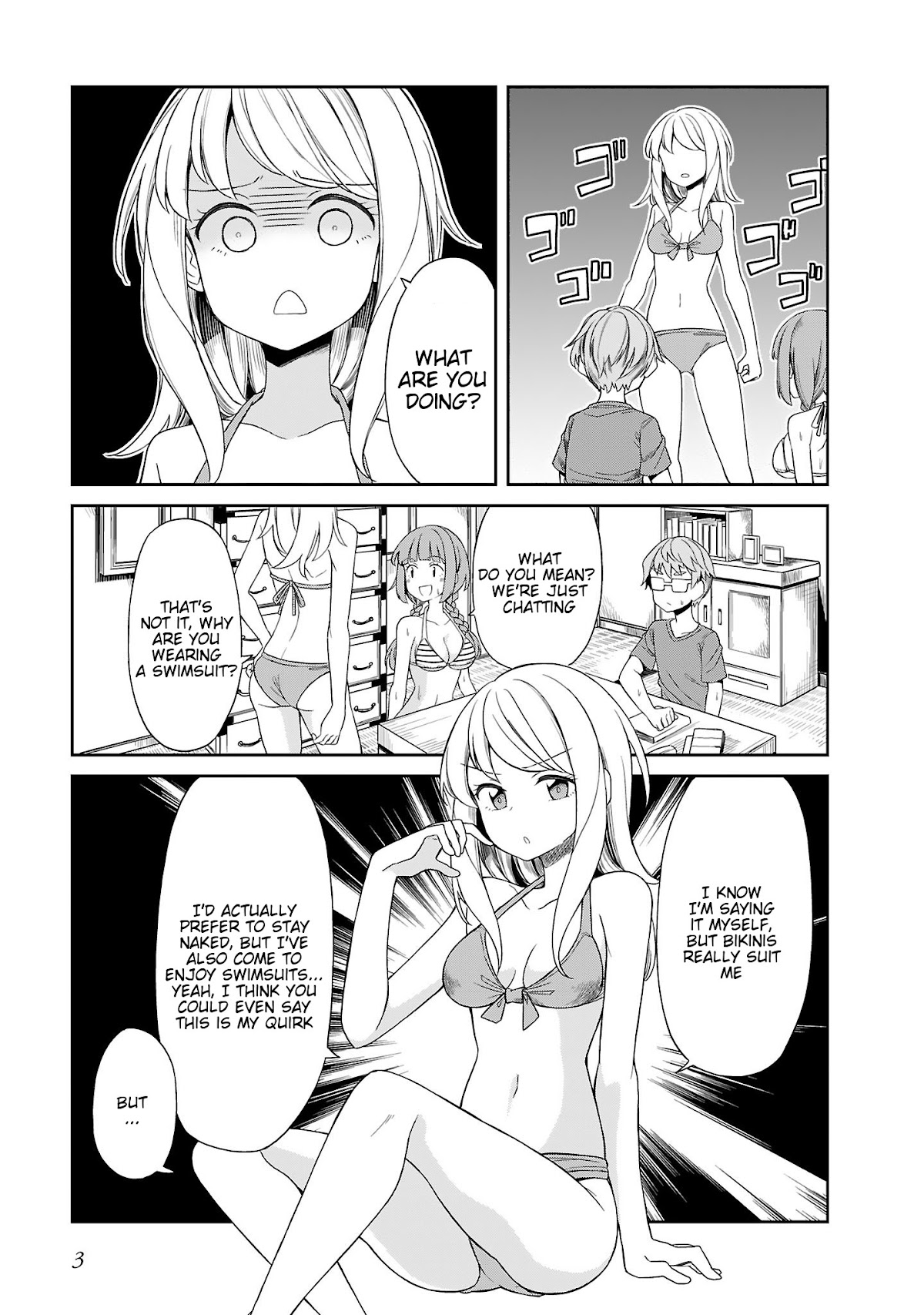 Hinomoto Sanshimai wa Kamatte Hoshii Chapter 10 page 5 - Chapter 10: Afternoon Heat Haze