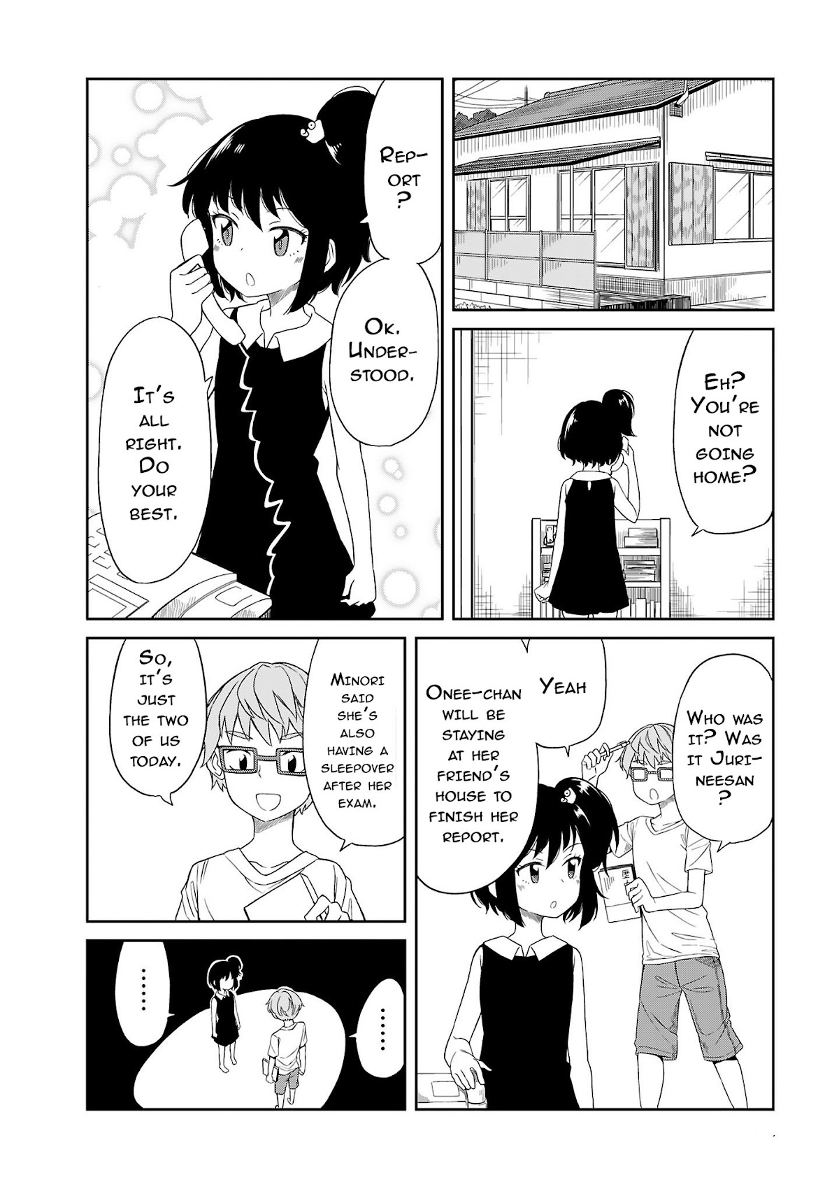 Hinomoto Sanshimai wa Kamatte Hoshii Chapter 11 page 2 - Chapter 11: Bluesy Night