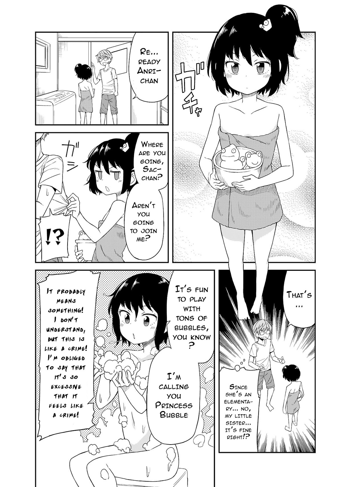 Hinomoto Sanshimai wa Kamatte Hoshii Chapter 11 page 4 - Chapter 11: Bluesy Night
