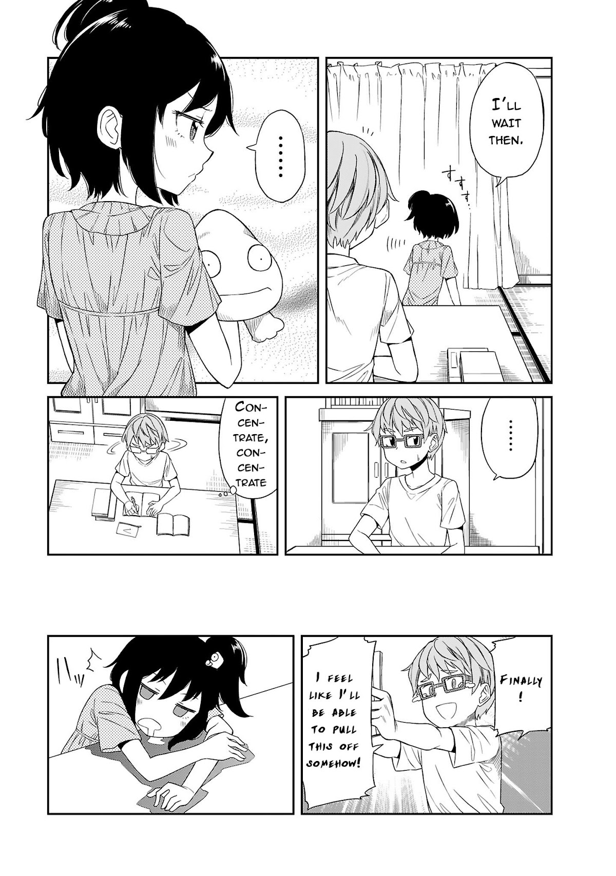 Hinomoto Sanshimai wa Kamatte Hoshii Chapter 11 page 9 - Chapter 11: Bluesy Night