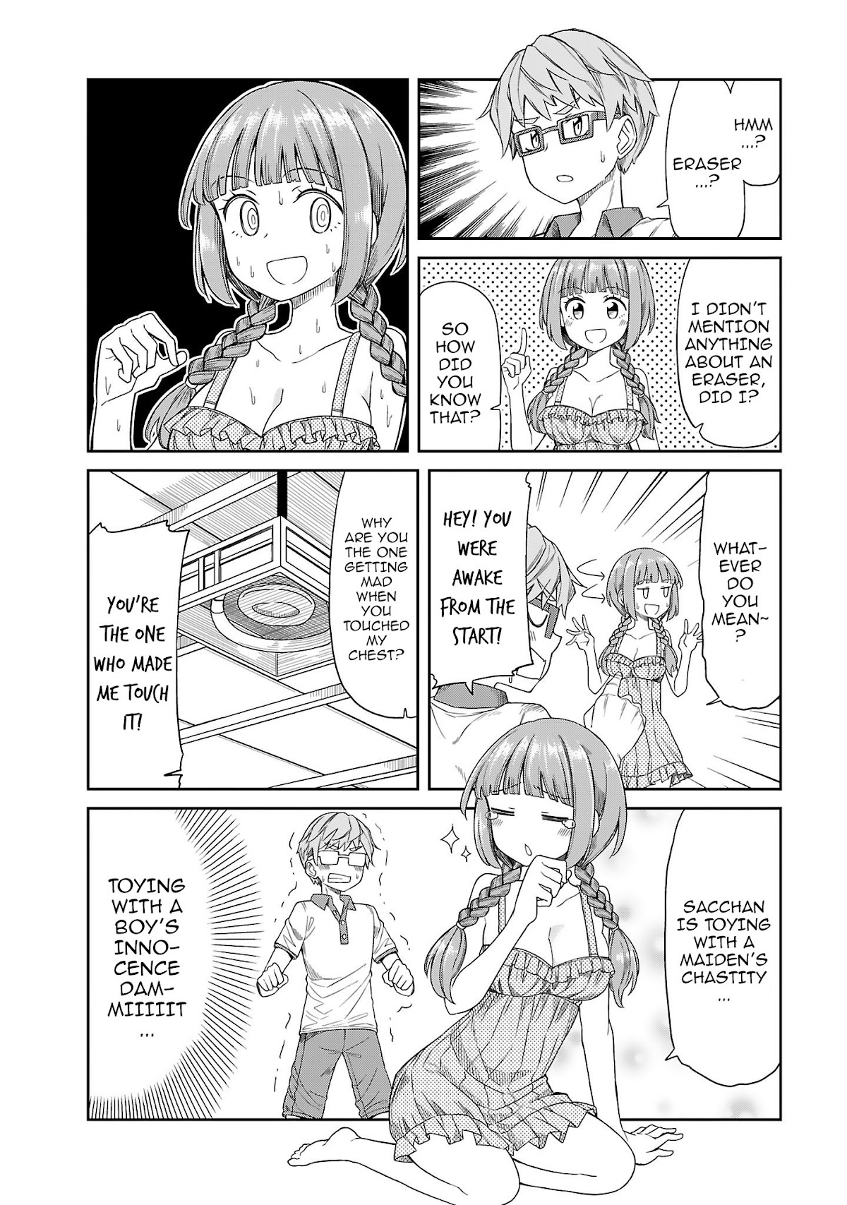 Hinomoto Sanshimai wa Kamatte Hoshii Chapter 12 page 10 - Chapter 12: Napping Duet