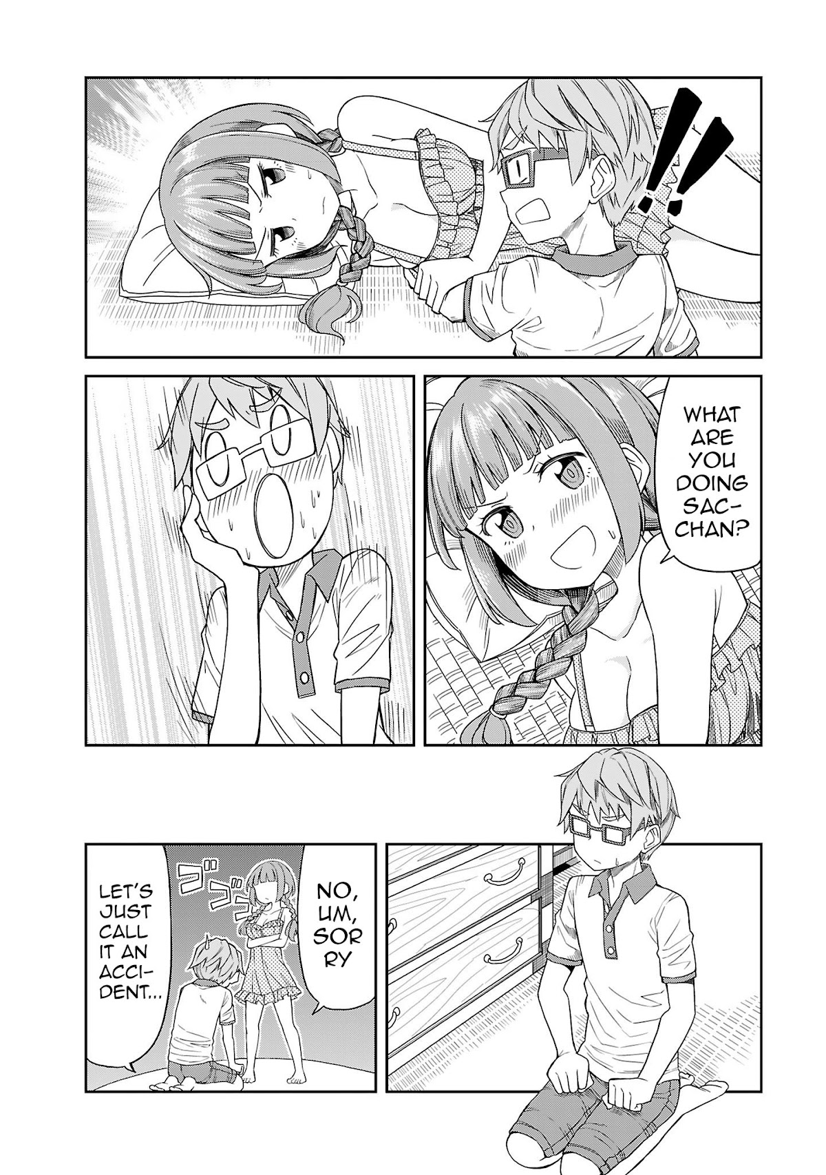 Hinomoto Sanshimai wa Kamatte Hoshii Chapter 12 page 8 - Chapter 12: Napping Duet