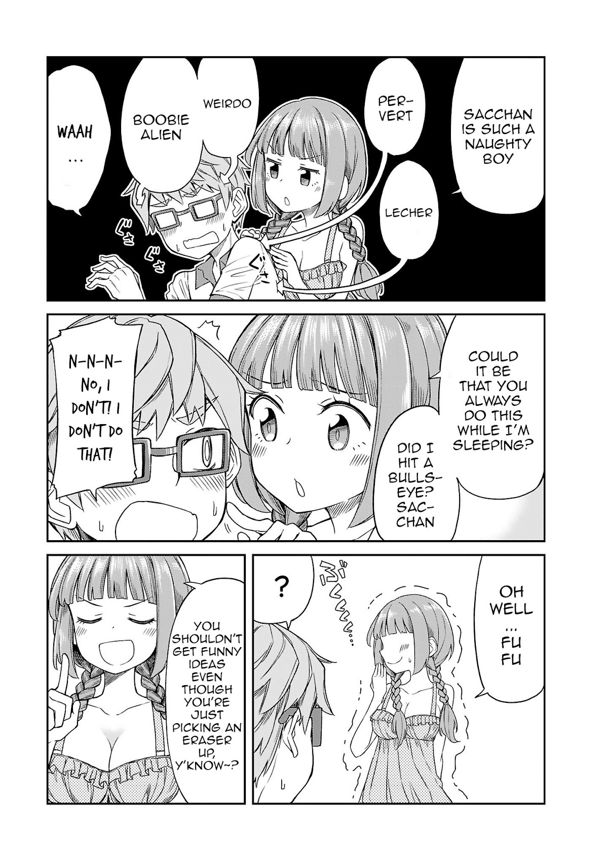Hinomoto Sanshimai wa Kamatte Hoshii Chapter 12 page 9 - Chapter 12: Napping Duet