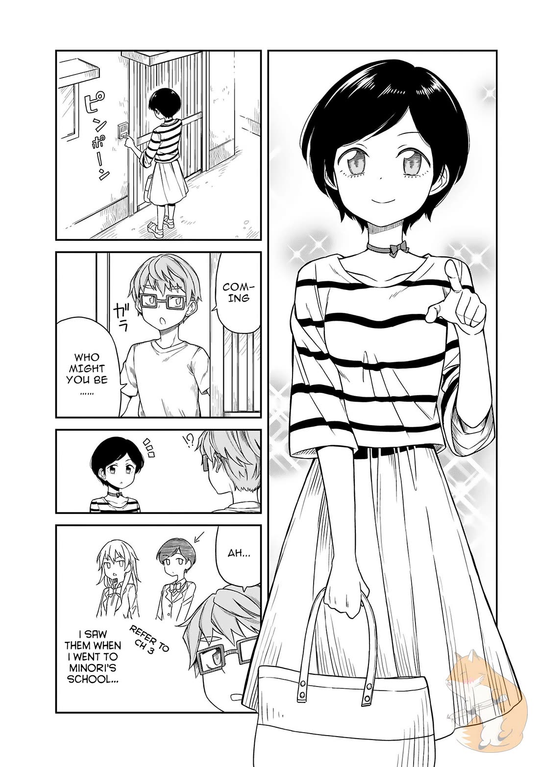 Hinomoto Sanshimai wa Kamatte Hoshii Chapter 14 page 2 - Chapter 14: Girlfriend No. ?