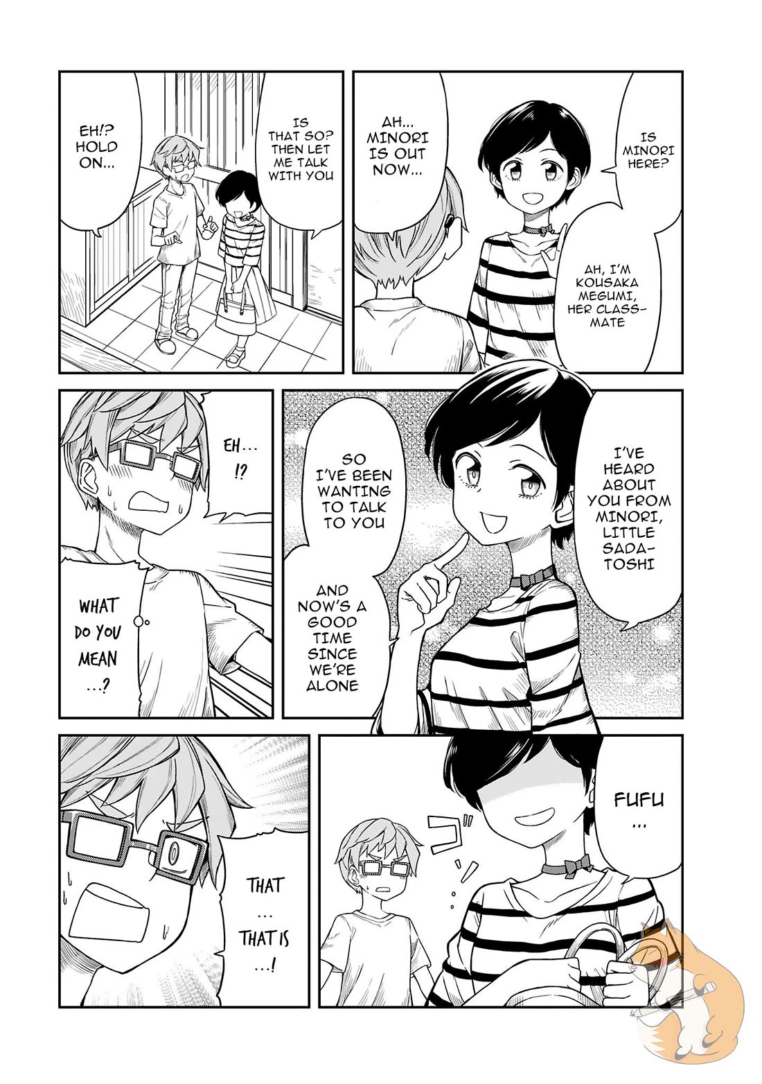 Hinomoto Sanshimai wa Kamatte Hoshii Chapter 14 page 3 - Chapter 14: Girlfriend No. ?