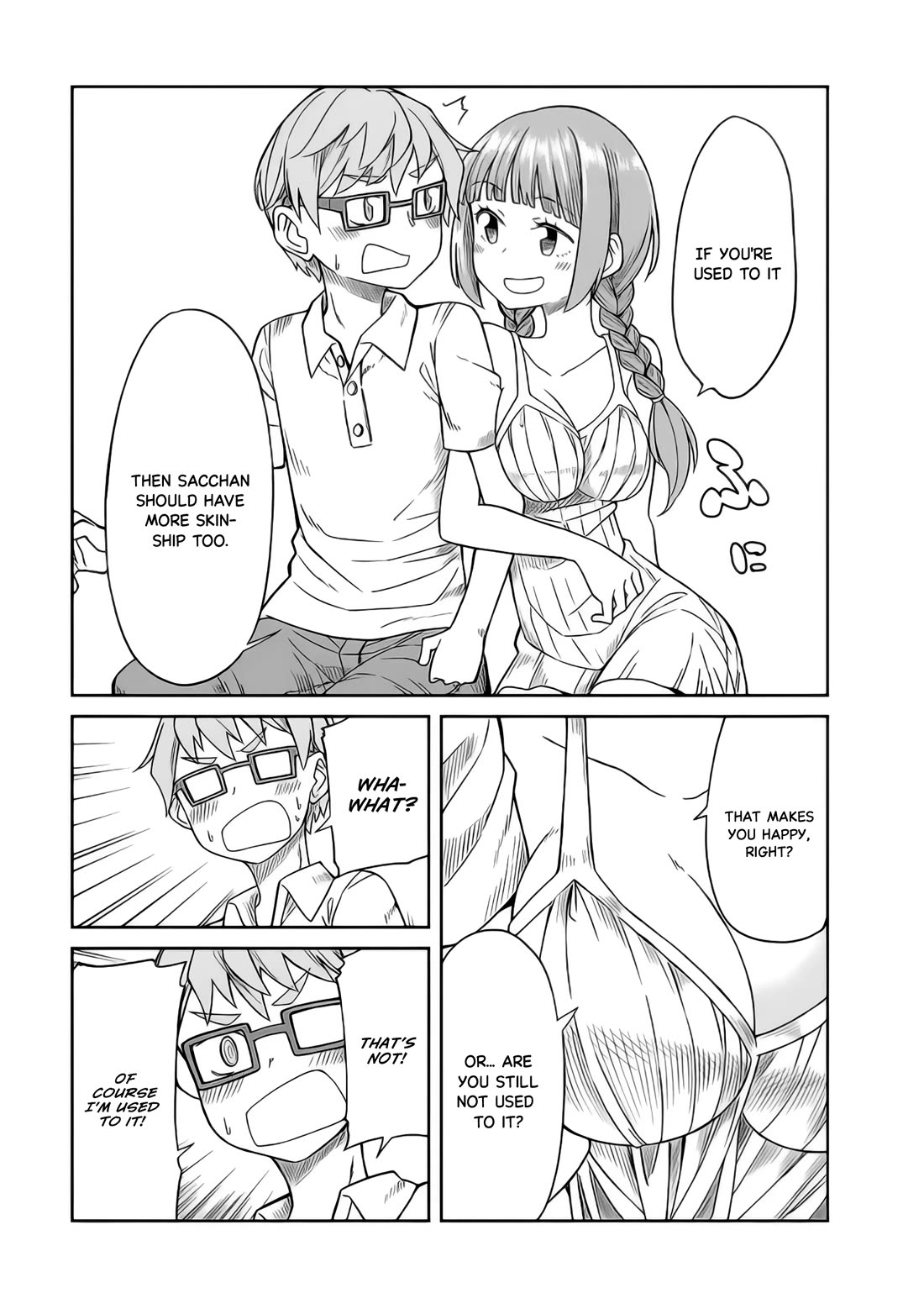 Hinomoto Sanshimai wa Kamatte Hoshii Chapter 15 page 11 - Chapter 15: Memories' sunset