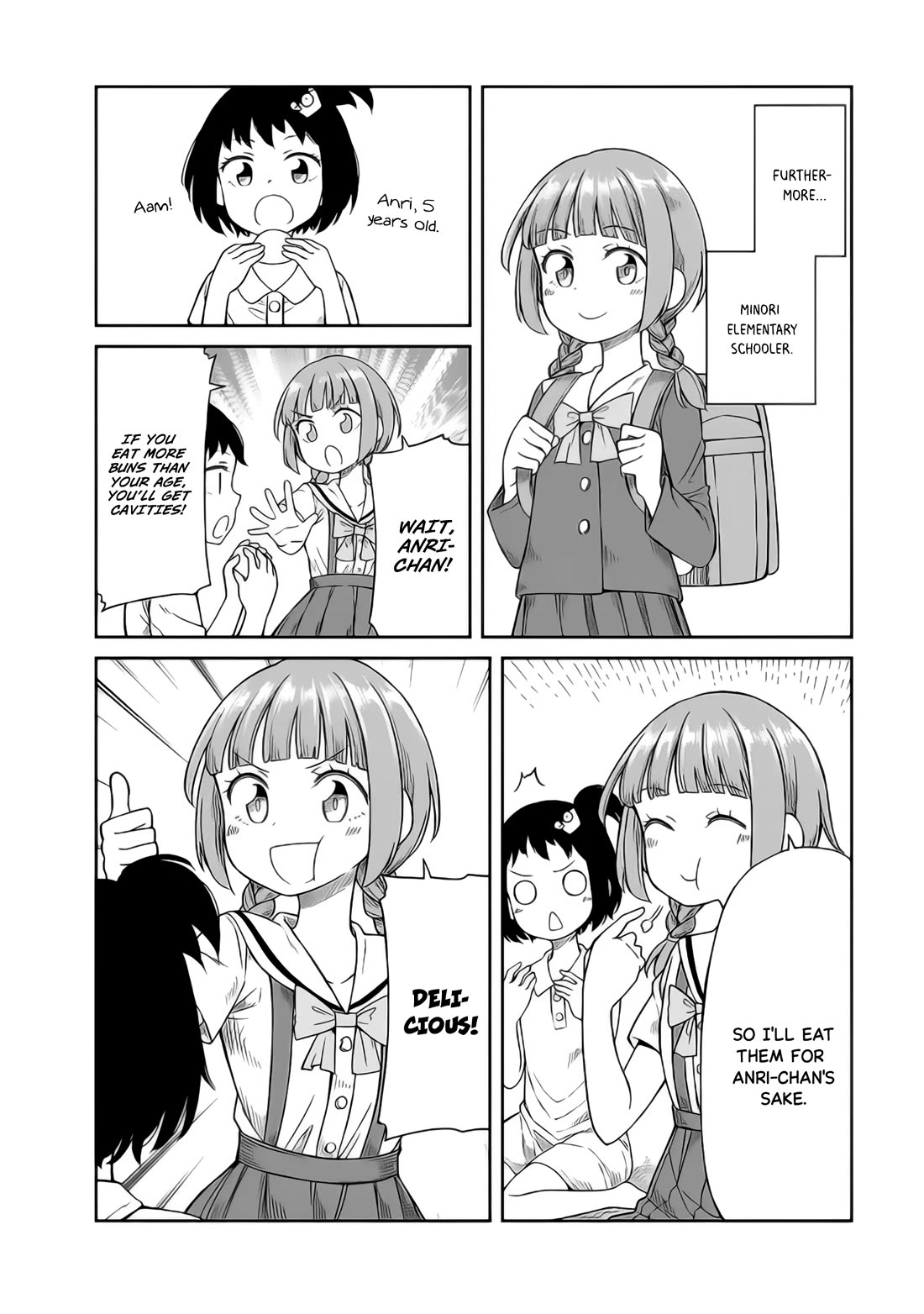 Hinomoto Sanshimai wa Kamatte Hoshii Chapter 15 page 8 - Chapter 15: Memories' sunset
