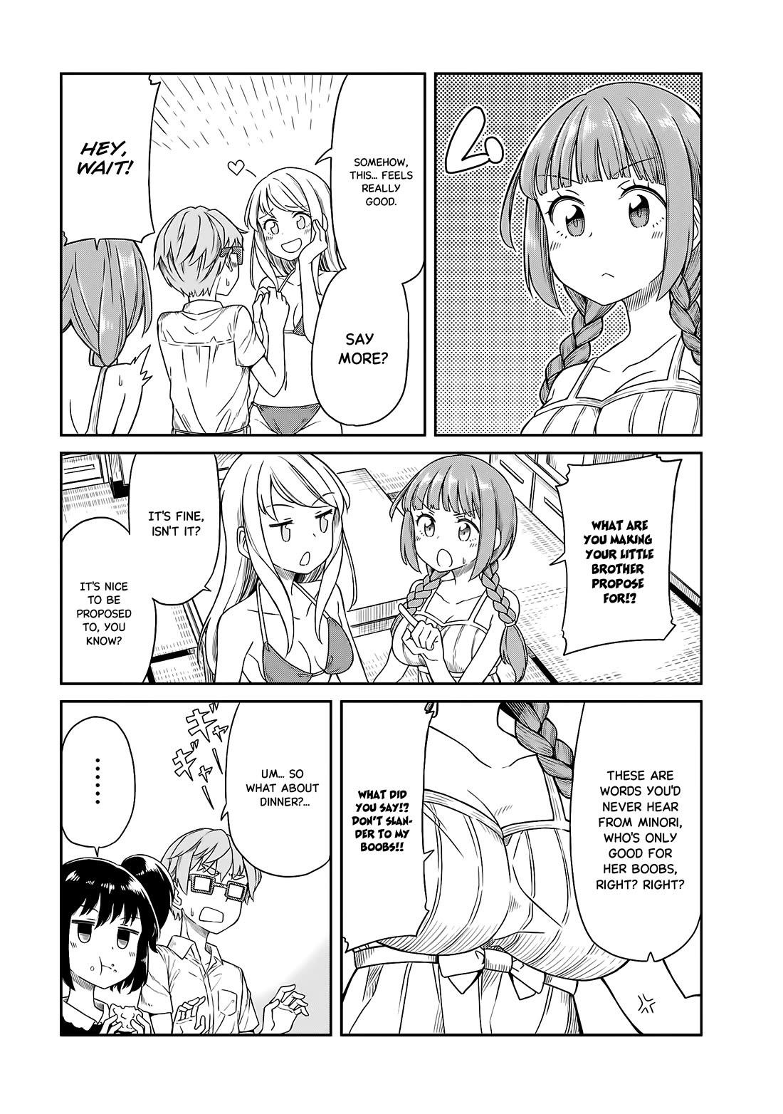 Hinomoto Sanshimai wa Kamatte Hoshii Chapter 16 page 11 - Chapter 16: Two-room Cinderella