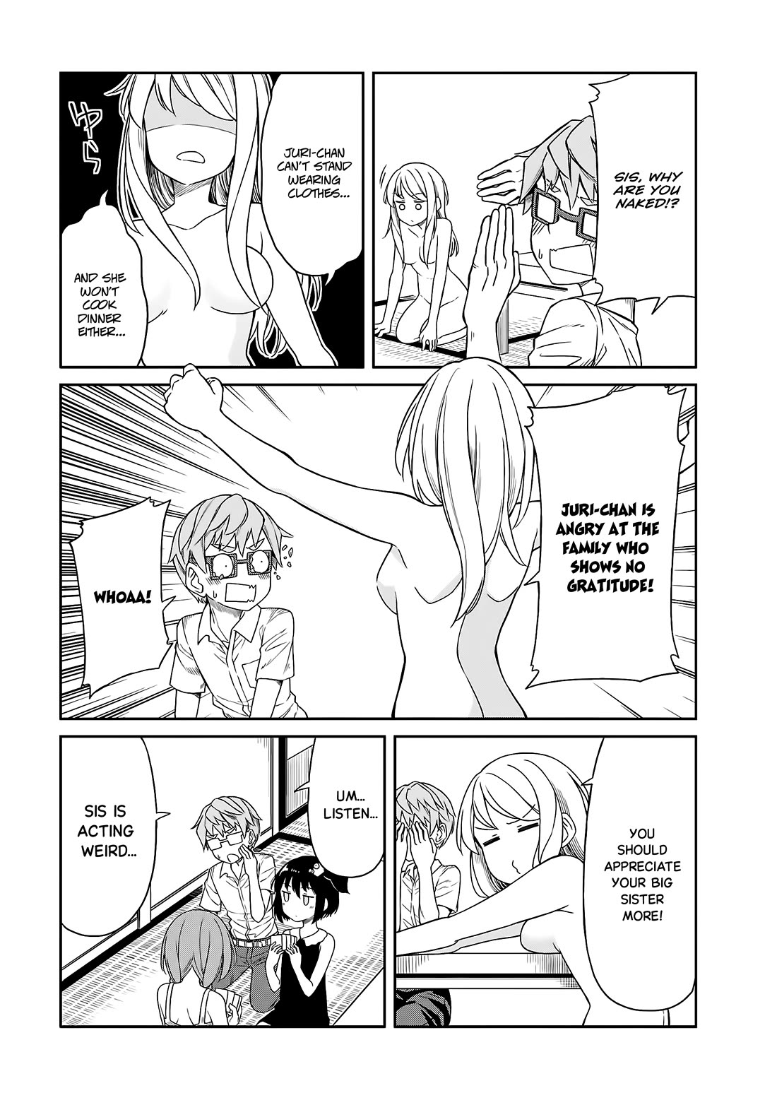 Hinomoto Sanshimai wa Kamatte Hoshii Chapter 16 page 5 - Chapter 16: Two-room Cinderella