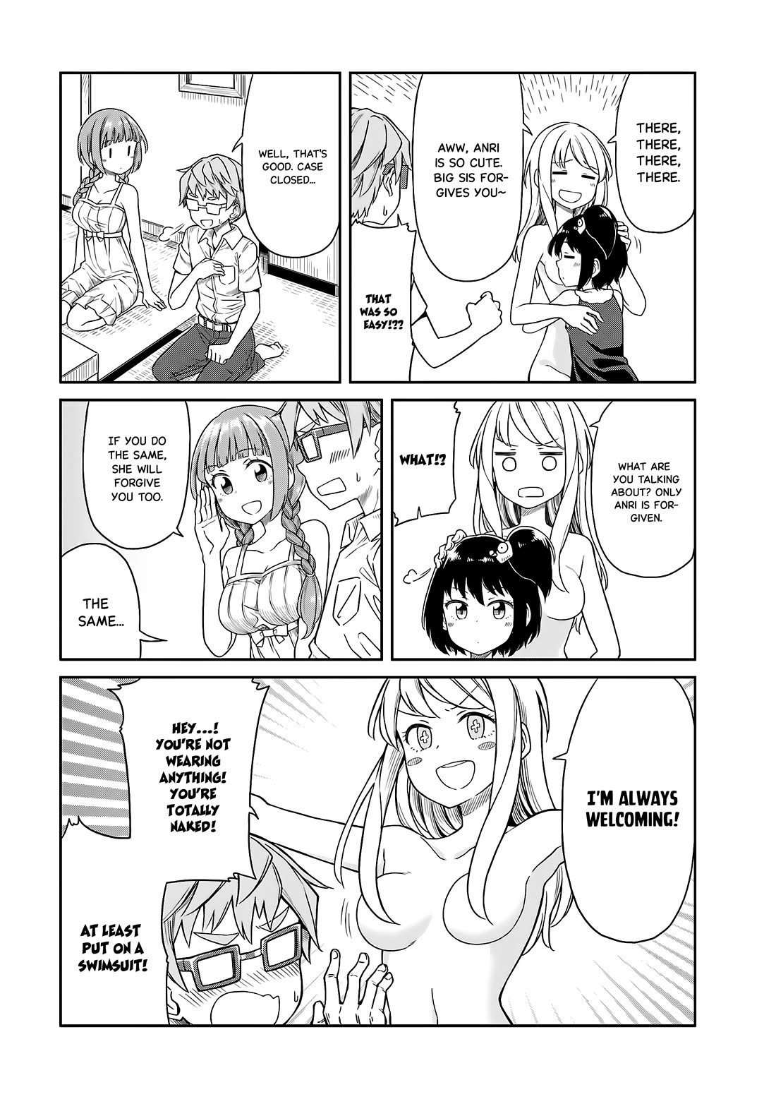 Hinomoto Sanshimai wa Kamatte Hoshii Chapter 16 page 7 - Chapter 16: Two-room Cinderella
