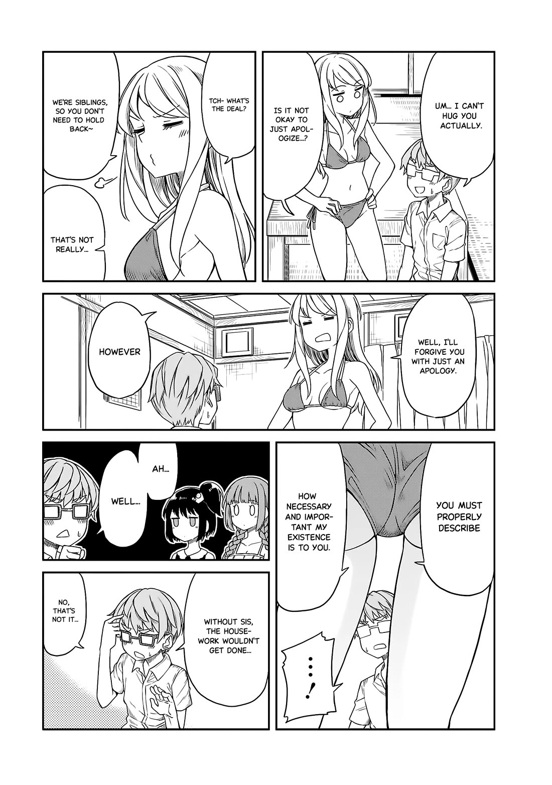 Hinomoto Sanshimai wa Kamatte Hoshii Chapter 16 page 9 - Chapter 16: Two-room Cinderella