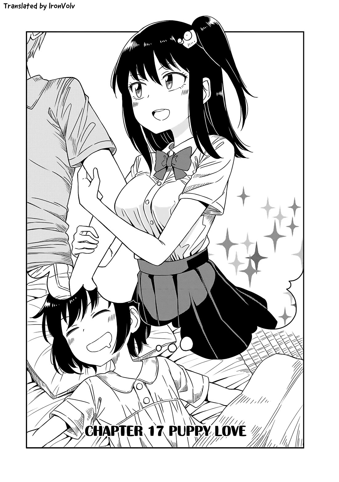 Hinomoto Sanshimai wa Kamatte Hoshii Chapter 17 page 1 - Chapter 17: Puppy love