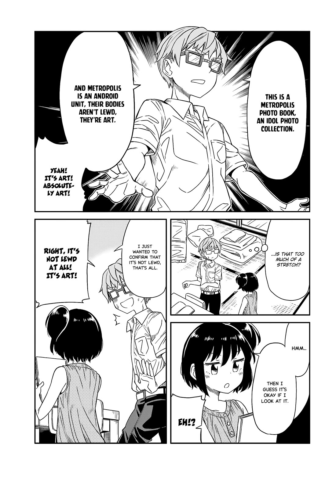 Hinomoto Sanshimai wa Kamatte Hoshii Chapter 17 page 6 - Chapter 17: Puppy love