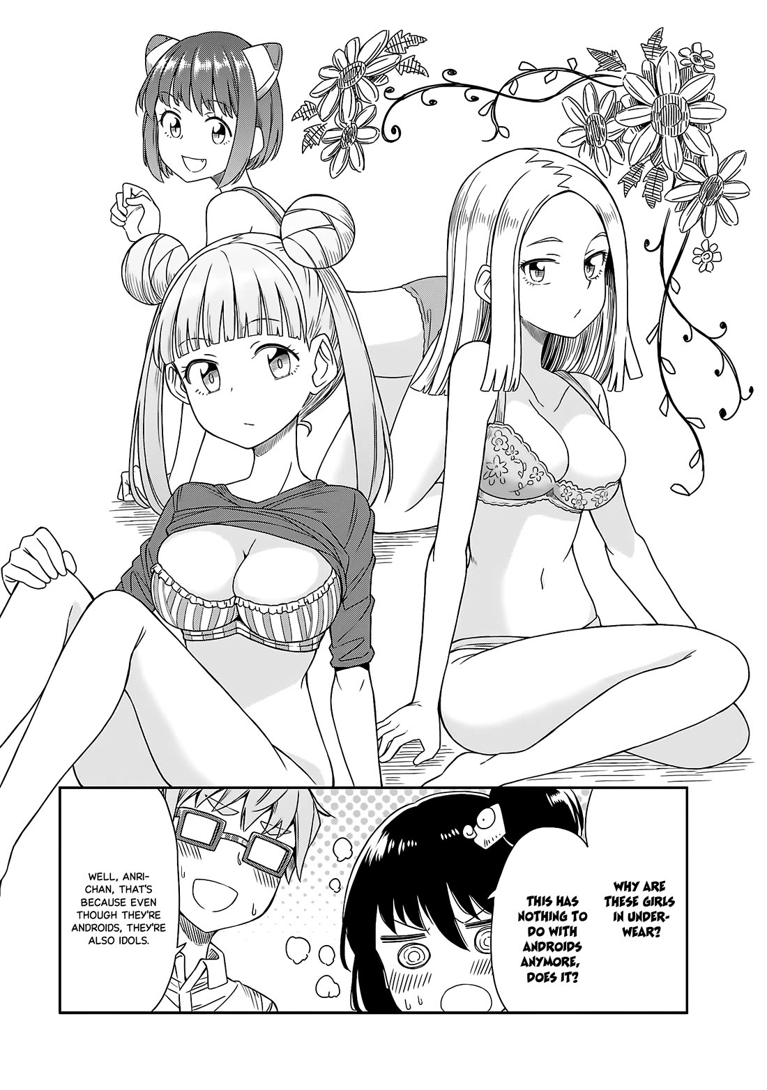 Hinomoto Sanshimai wa Kamatte Hoshii Chapter 17 page 9 - Chapter 17: Puppy love