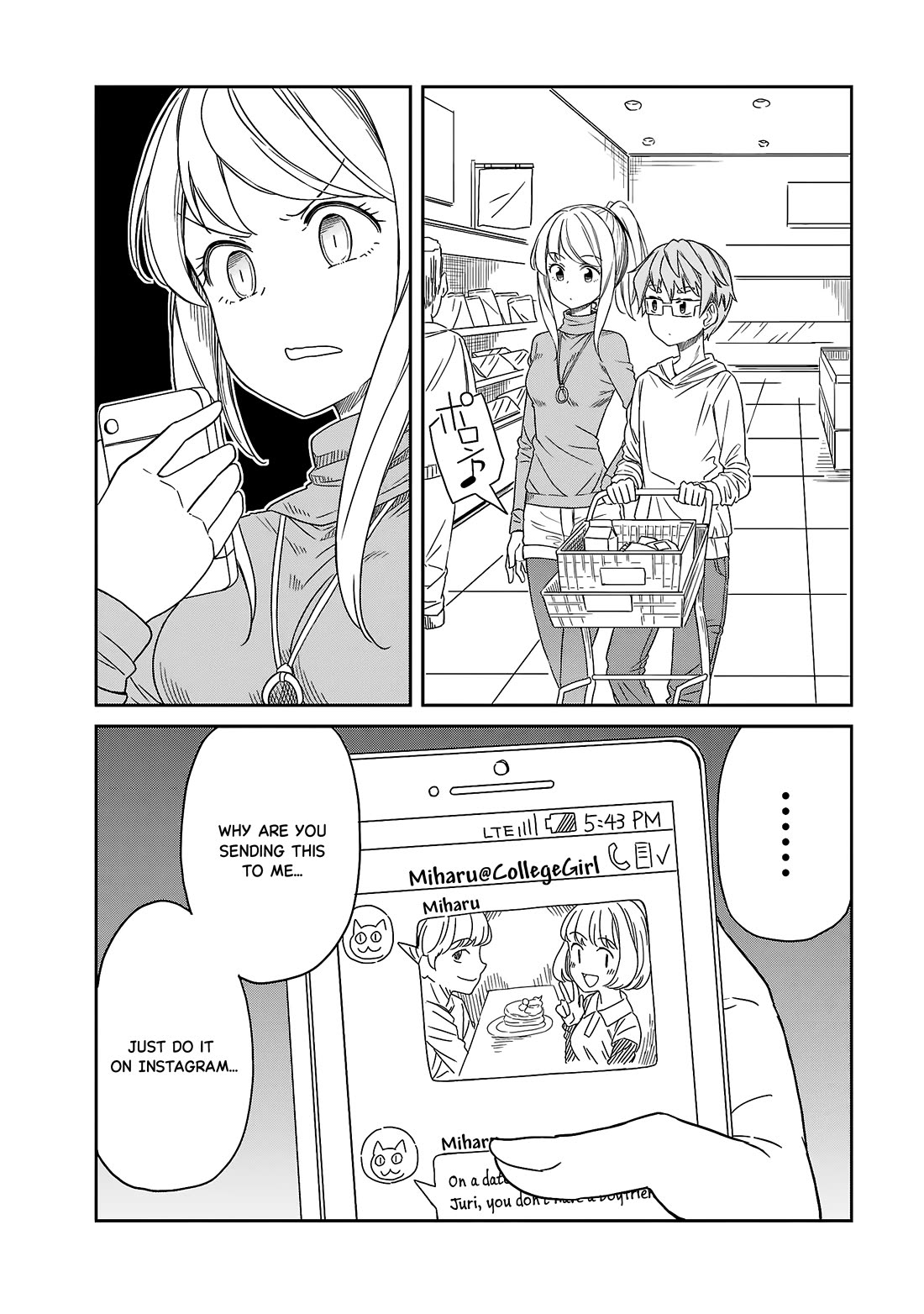 Hinomoto Sanshimai wa Kamatte Hoshii Chapter 19 page 2 - Chapter 19: 4th avenue cafe