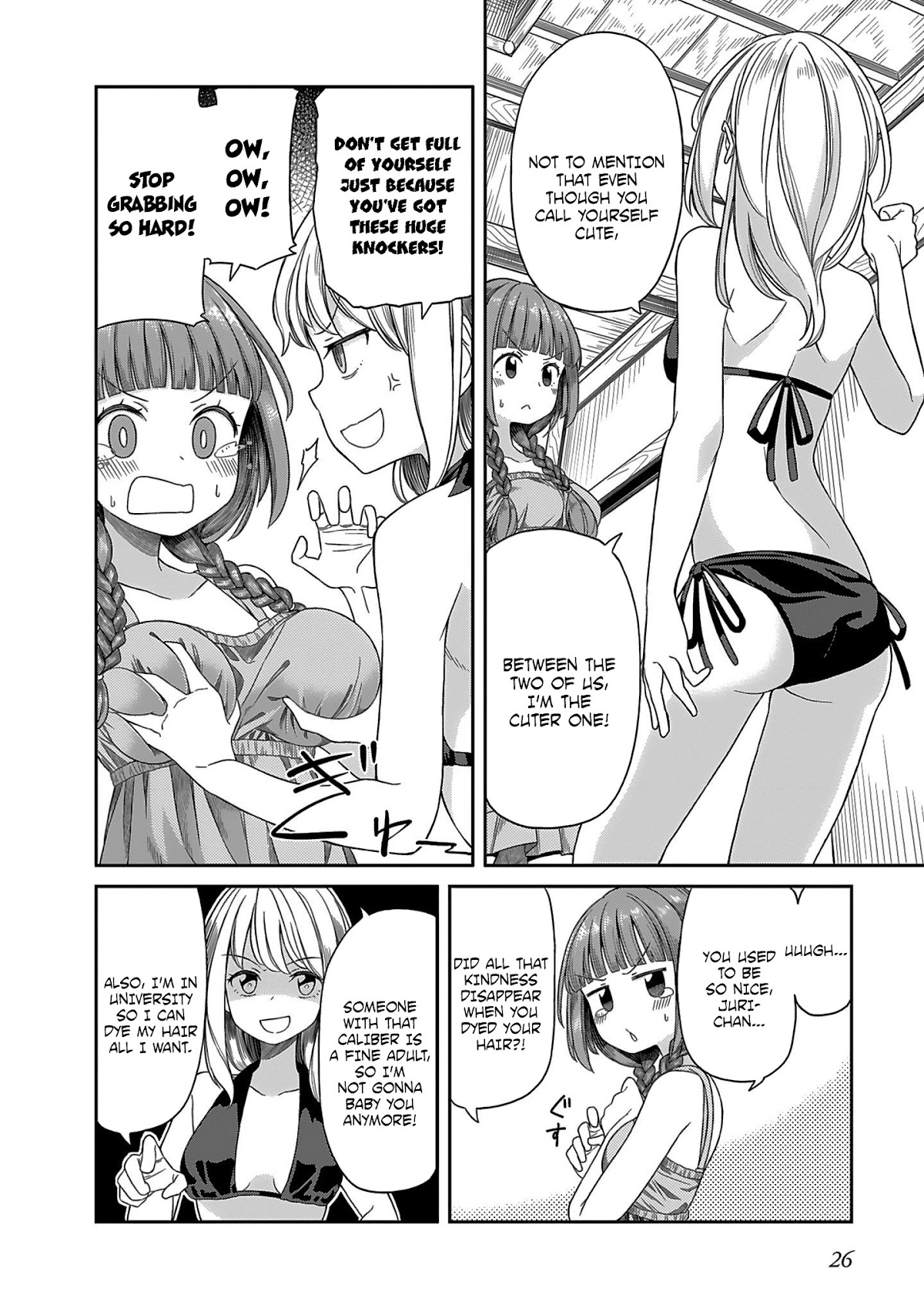 Hinomoto Sanshimai wa Kamatte Hoshii Chapter 2 page 10 - Chapter 2: The fierce manjuu war