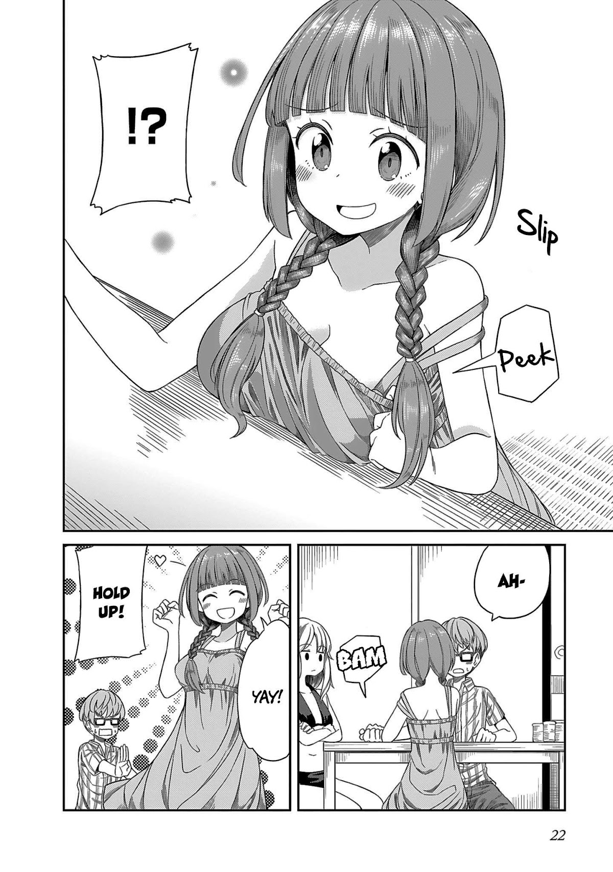 Hinomoto Sanshimai wa Kamatte Hoshii Chapter 2 page 6 - Chapter 2: The fierce manjuu war