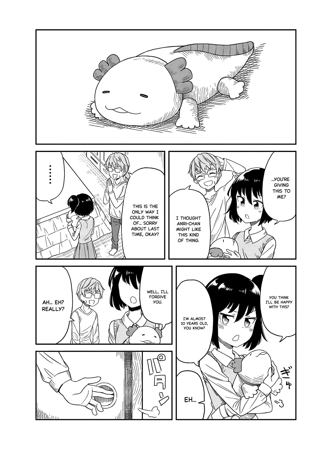 Hinomoto Sanshimai wa Kamatte Hoshii Chapter 20 page 10 - Chapter 20: Secret signs