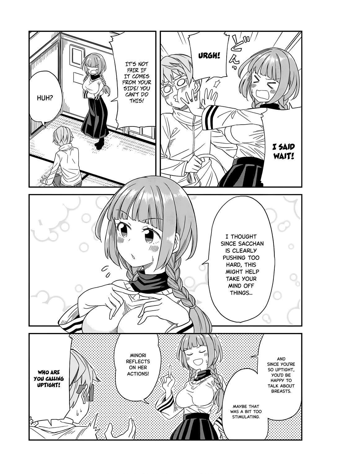 Hinomoto Sanshimai wa Kamatte Hoshii Chapter 21 page 10 - Chapter 21: Little beat Little wing