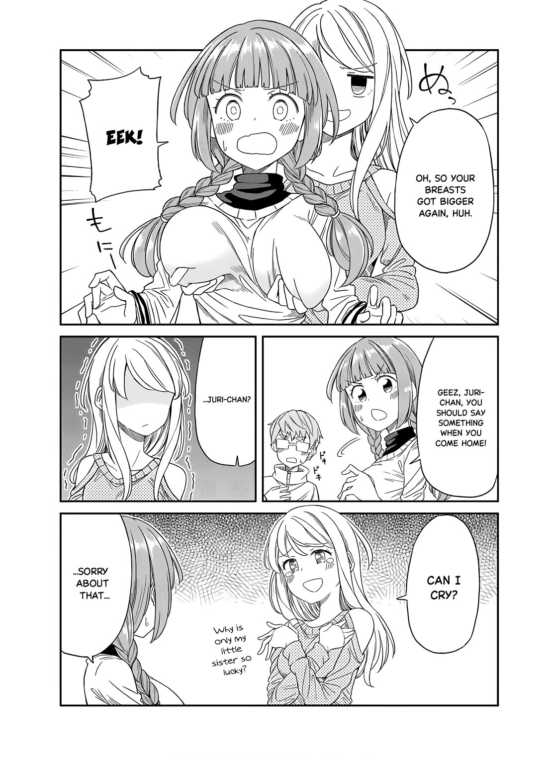 Hinomoto Sanshimai wa Kamatte Hoshii Chapter 21 page 13 - Chapter 21: Little beat Little wing