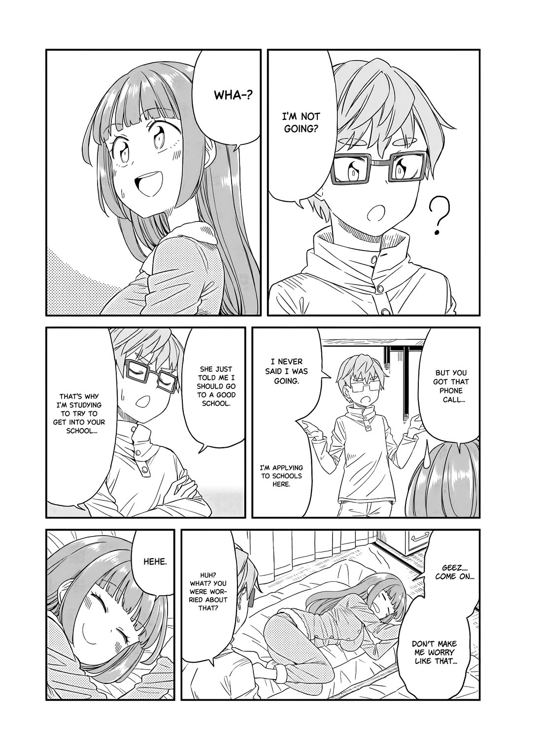 Hinomoto Sanshimai wa Kamatte Hoshii Chapter 22 page 10 - Chapter 22: Tokyo Telephone