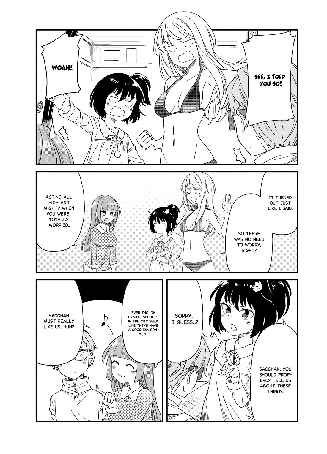 Hinomoto Sanshimai wa Kamatte Hoshii Chapter 22 page 11 - Chapter 22: Tokyo Telephone