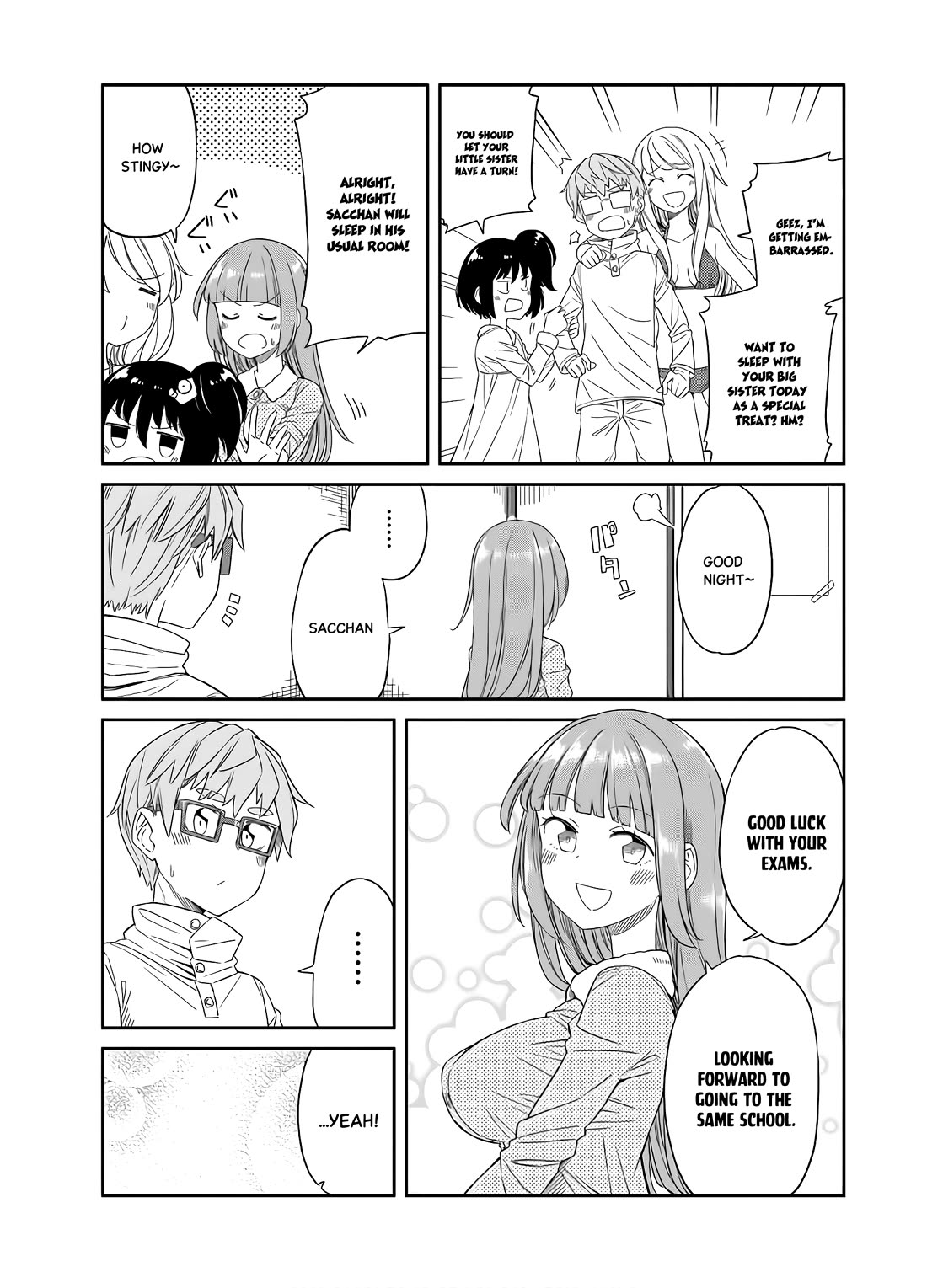 Hinomoto Sanshimai wa Kamatte Hoshii Chapter 22 page 13 - Chapter 22: Tokyo Telephone