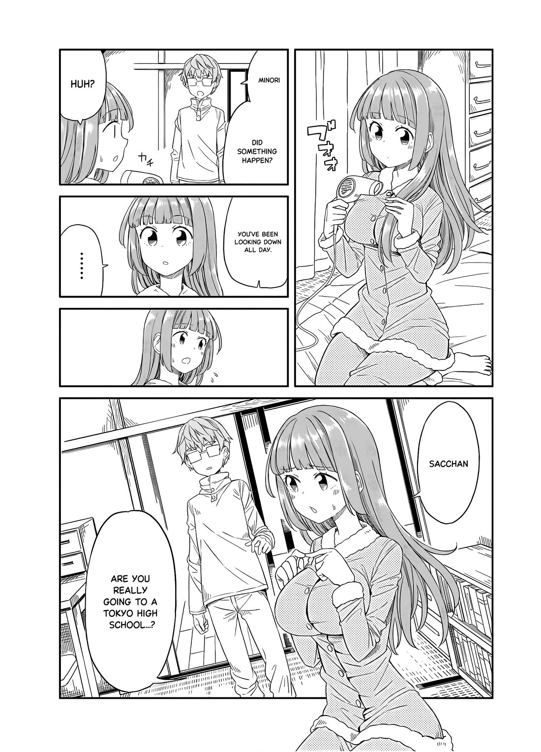 Hinomoto Sanshimai wa Kamatte Hoshii Chapter 22 page 9 - Chapter 22: Tokyo Telephone