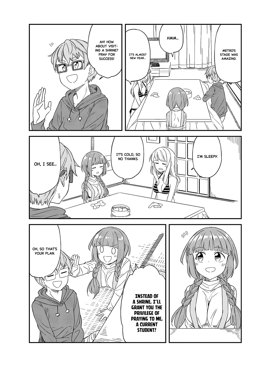 Hinomoto Sanshimai wa Kamatte Hoshii Chapter 23 page 11 - Chapter 23: Anything but Ordinary