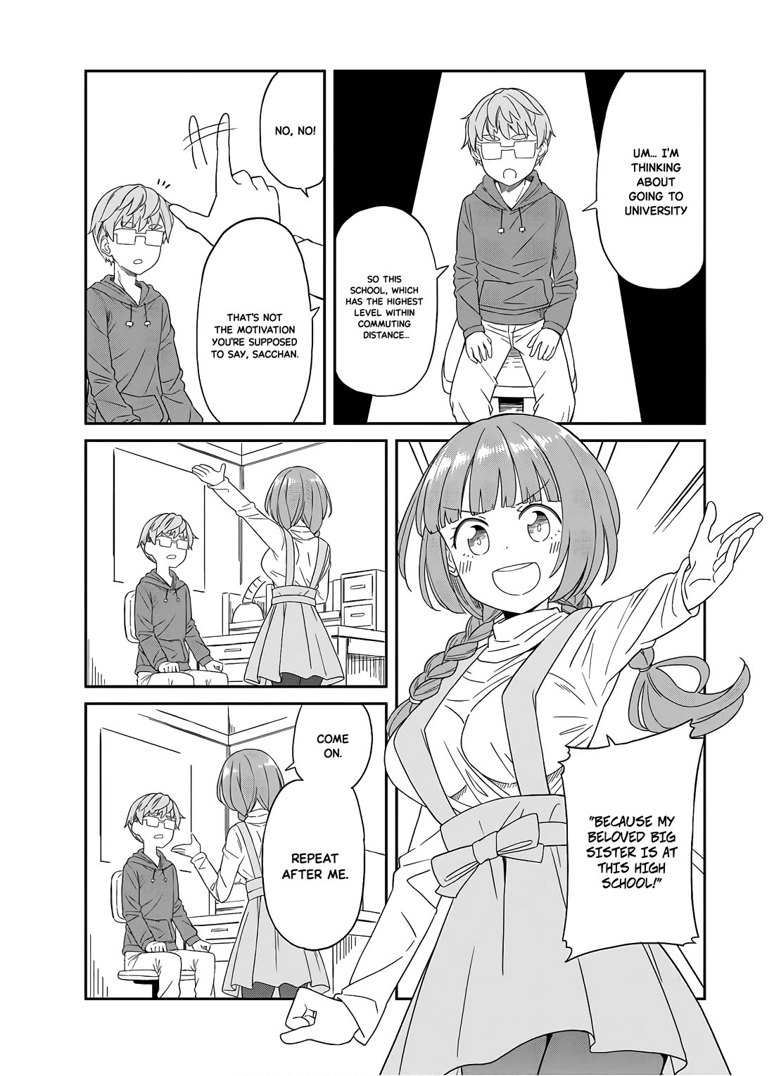 Hinomoto Sanshimai wa Kamatte Hoshii Chapter 23 page 3 - Chapter 23: Anything but Ordinary