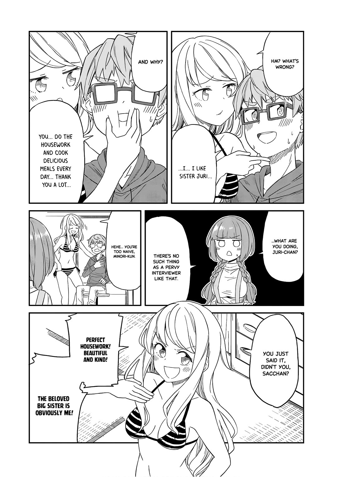Hinomoto Sanshimai wa Kamatte Hoshii Chapter 23 page 6 - Chapter 23: Anything but Ordinary