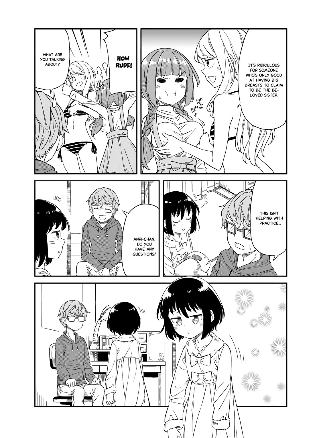 Hinomoto Sanshimai wa Kamatte Hoshii Chapter 23 page 7 - Chapter 23: Anything but Ordinary