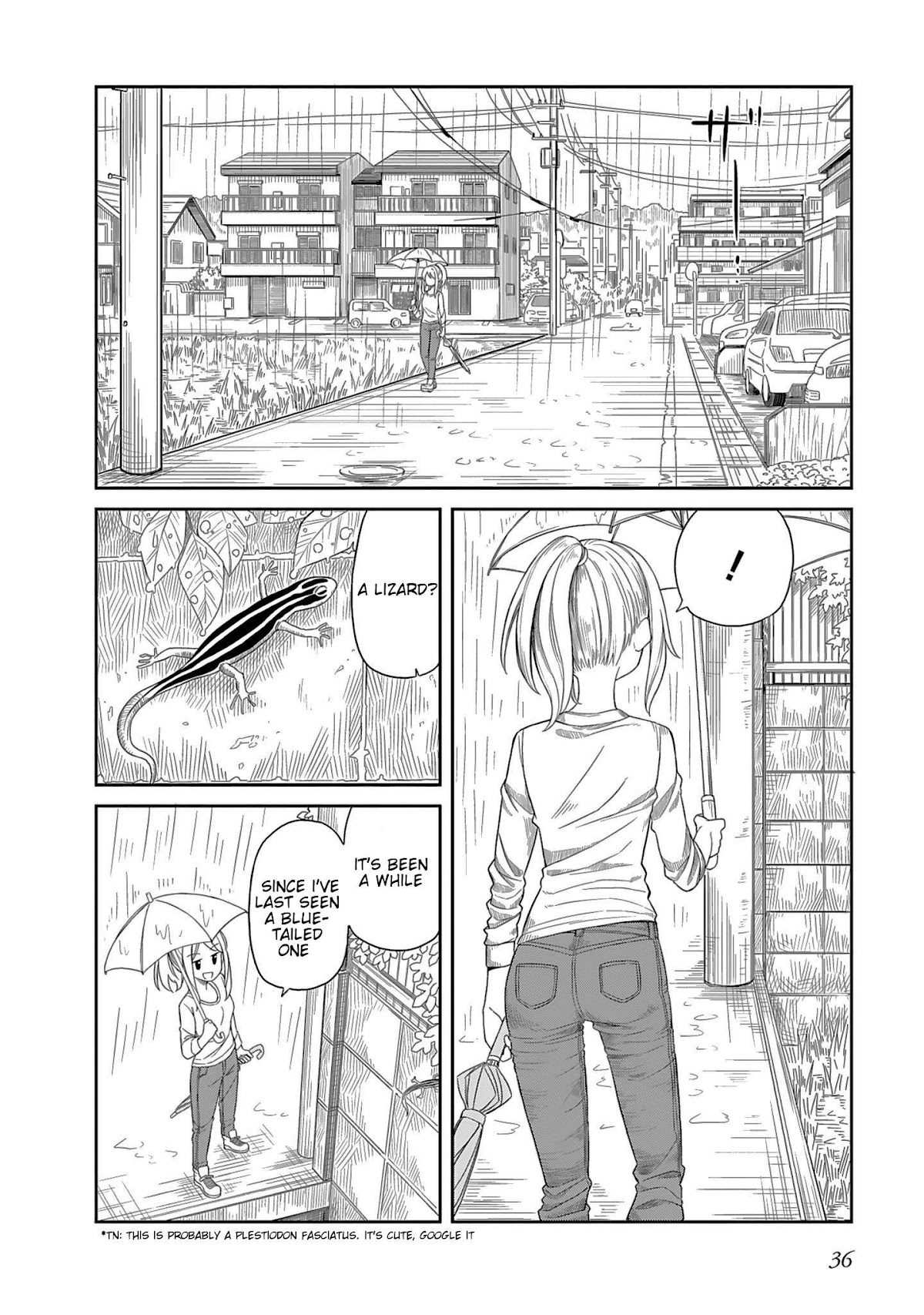 Hinomoto Sanshimai wa Kamatte Hoshii Chapter 3 page 8 - Chapter 3: Goodbye Rain