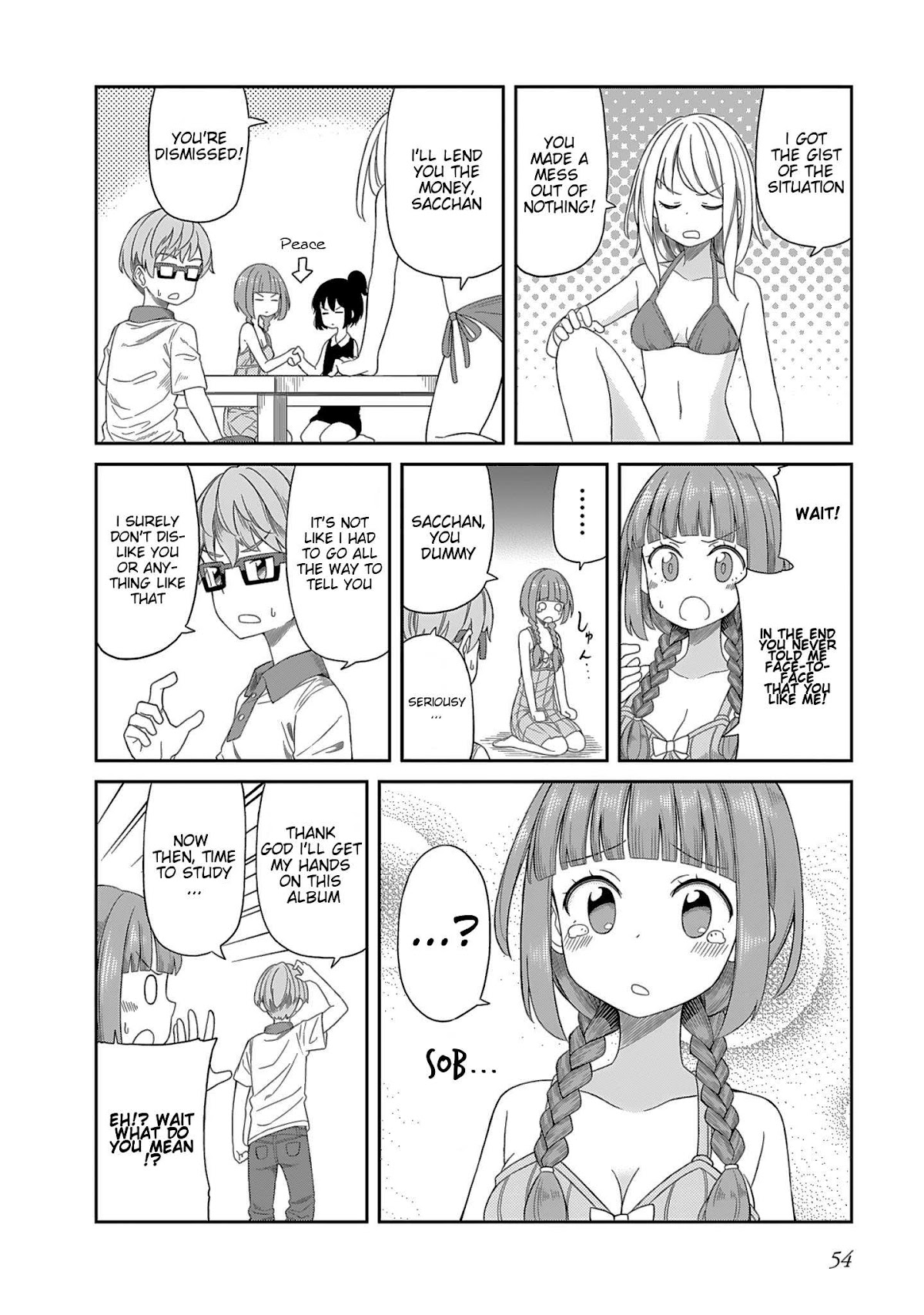 Hinomoto Sanshimai wa Kamatte Hoshii Chapter 4 page 12 - Chapter 4: Jealousy Disco