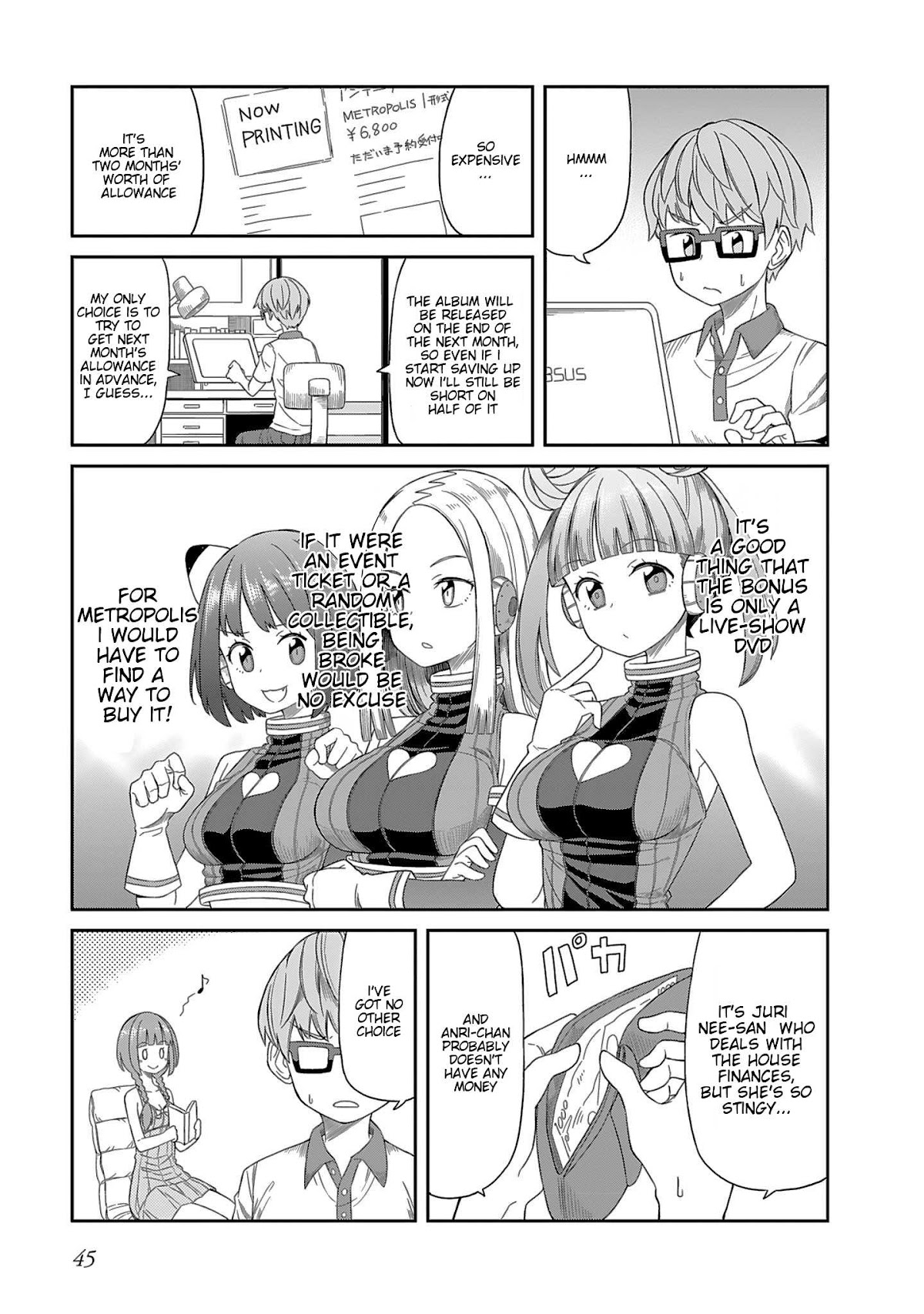 Hinomoto Sanshimai wa Kamatte Hoshii Chapter 4 page 3 - Chapter 4: Jealousy Disco