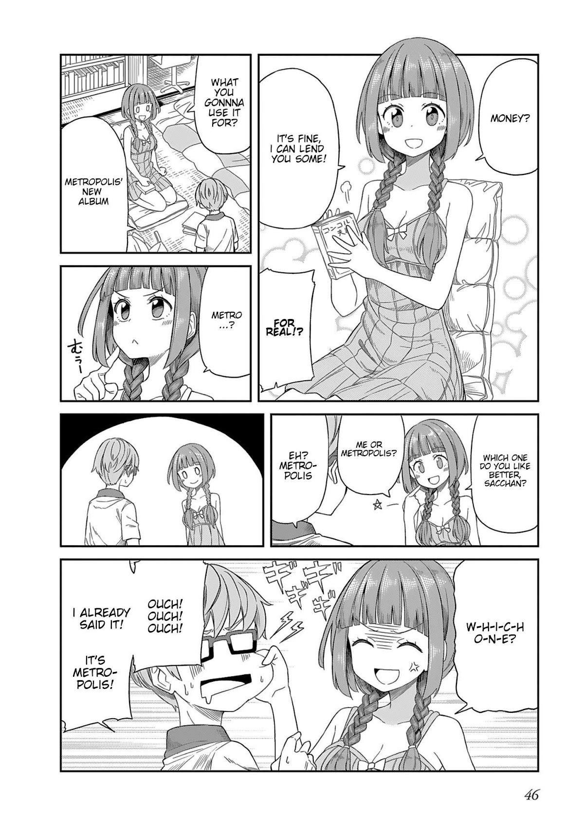 Hinomoto Sanshimai wa Kamatte Hoshii Chapter 4 page 4 - Chapter 4: Jealousy Disco