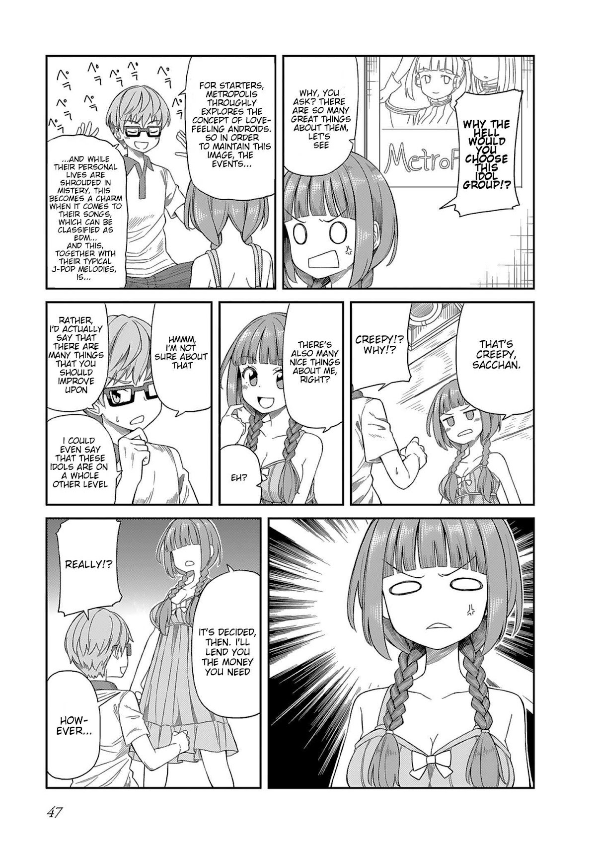 Hinomoto Sanshimai wa Kamatte Hoshii Chapter 4 page 5 - Chapter 4: Jealousy Disco