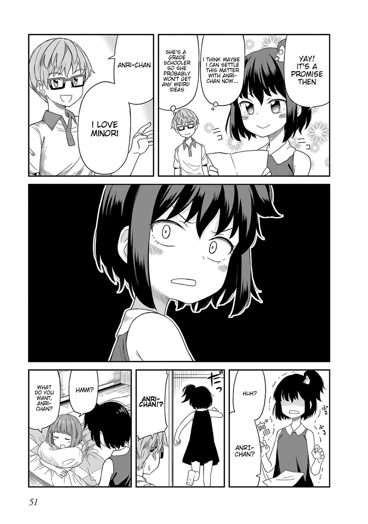 Hinomoto Sanshimai wa Kamatte Hoshii Chapter 4 page 9 - Chapter 4: Jealousy Disco