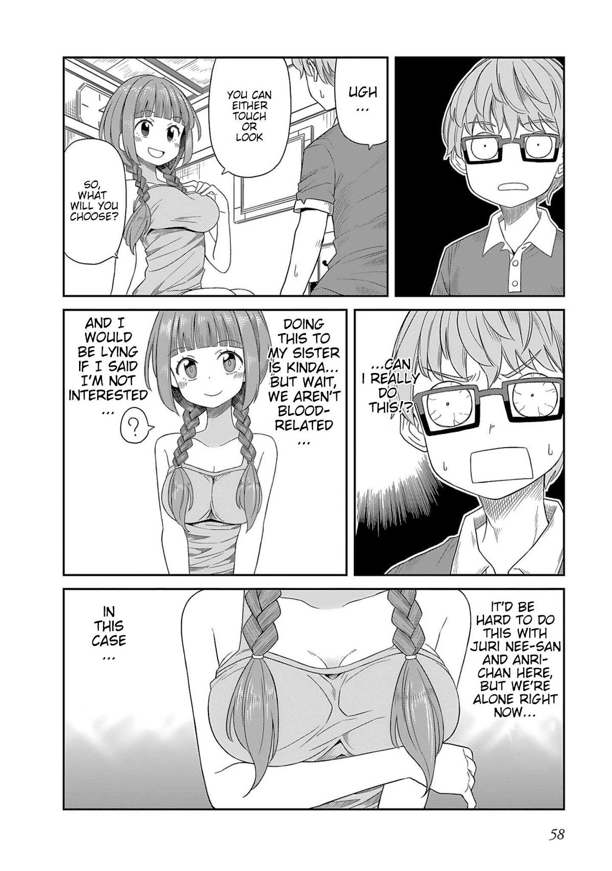 Hinomoto Sanshimai wa Kamatte Hoshii Chapter 5 page 4 - Chapter 5: Melting Holiday
